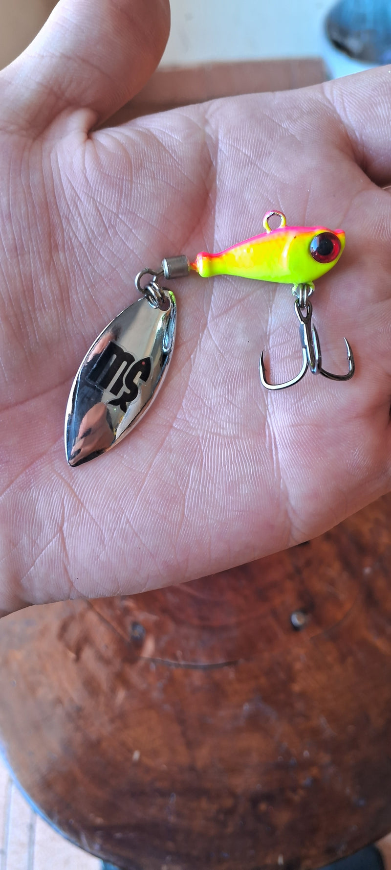Isca Artificial Foguetinho 12g MS Spinners