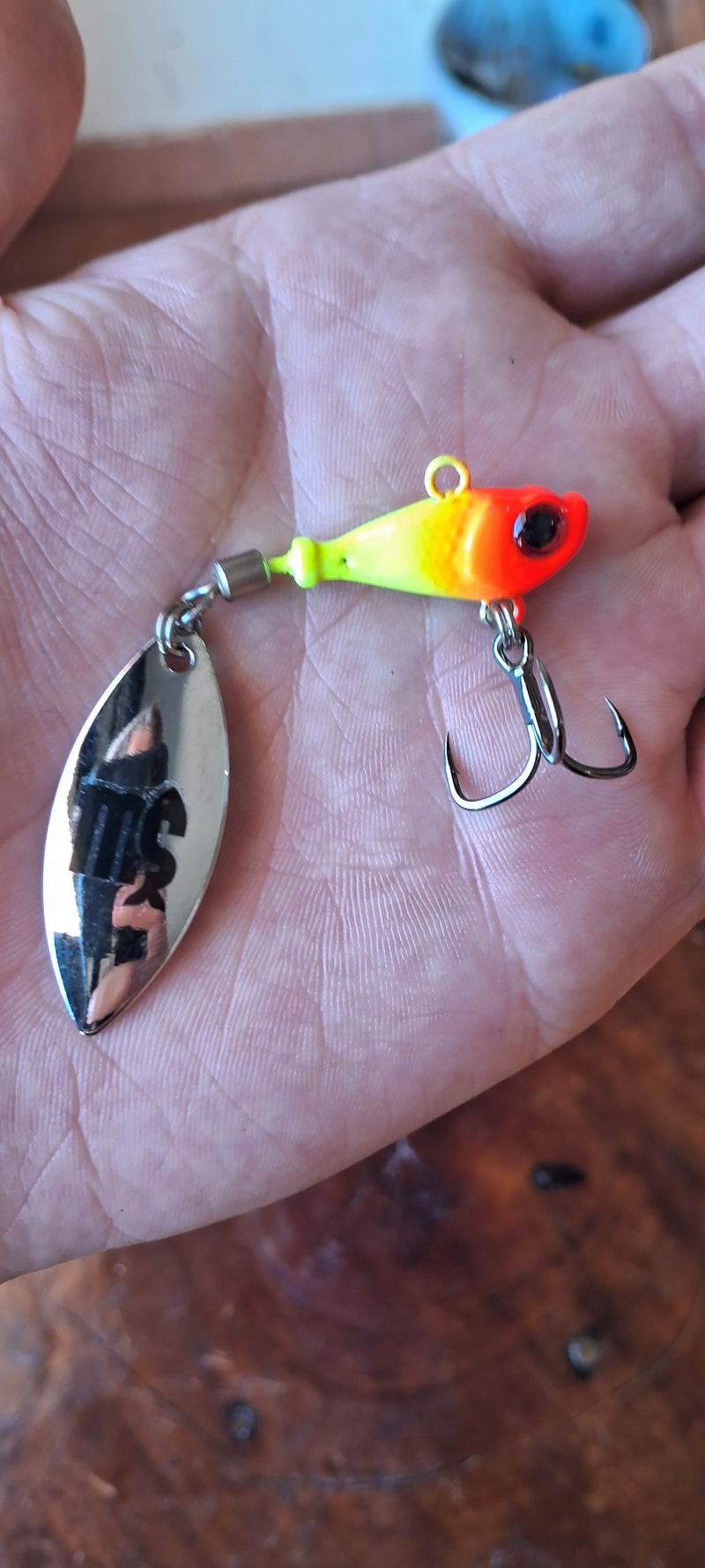 Isca Artificial Foguetinho 12g MS Spinners