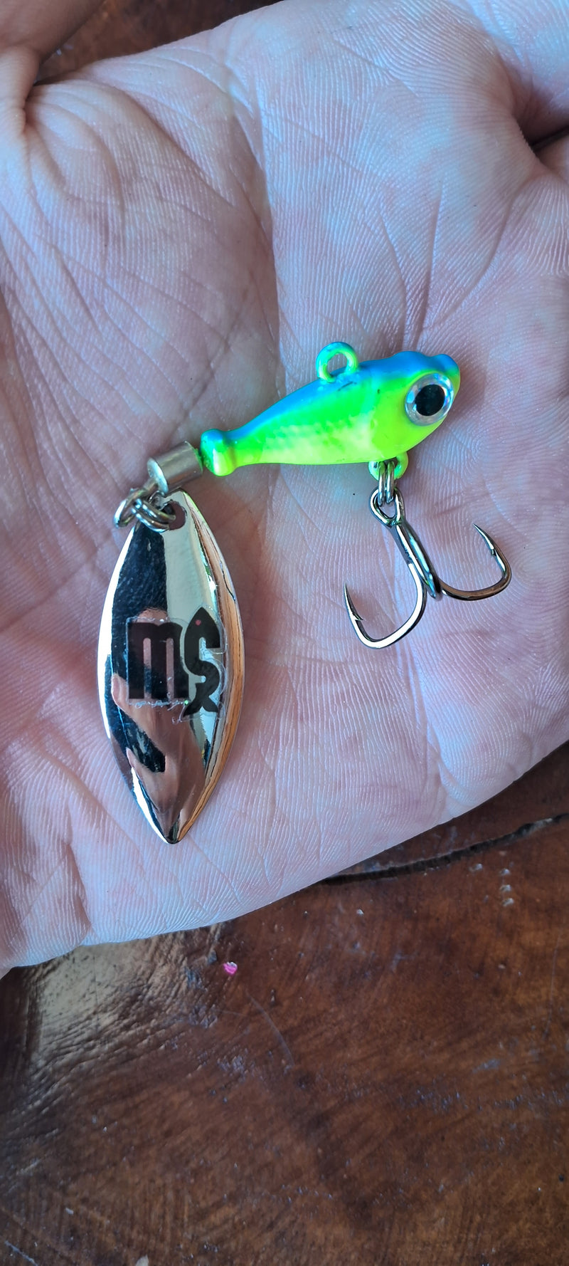 Isca Artificial Foguetinho 12g MS Spinners