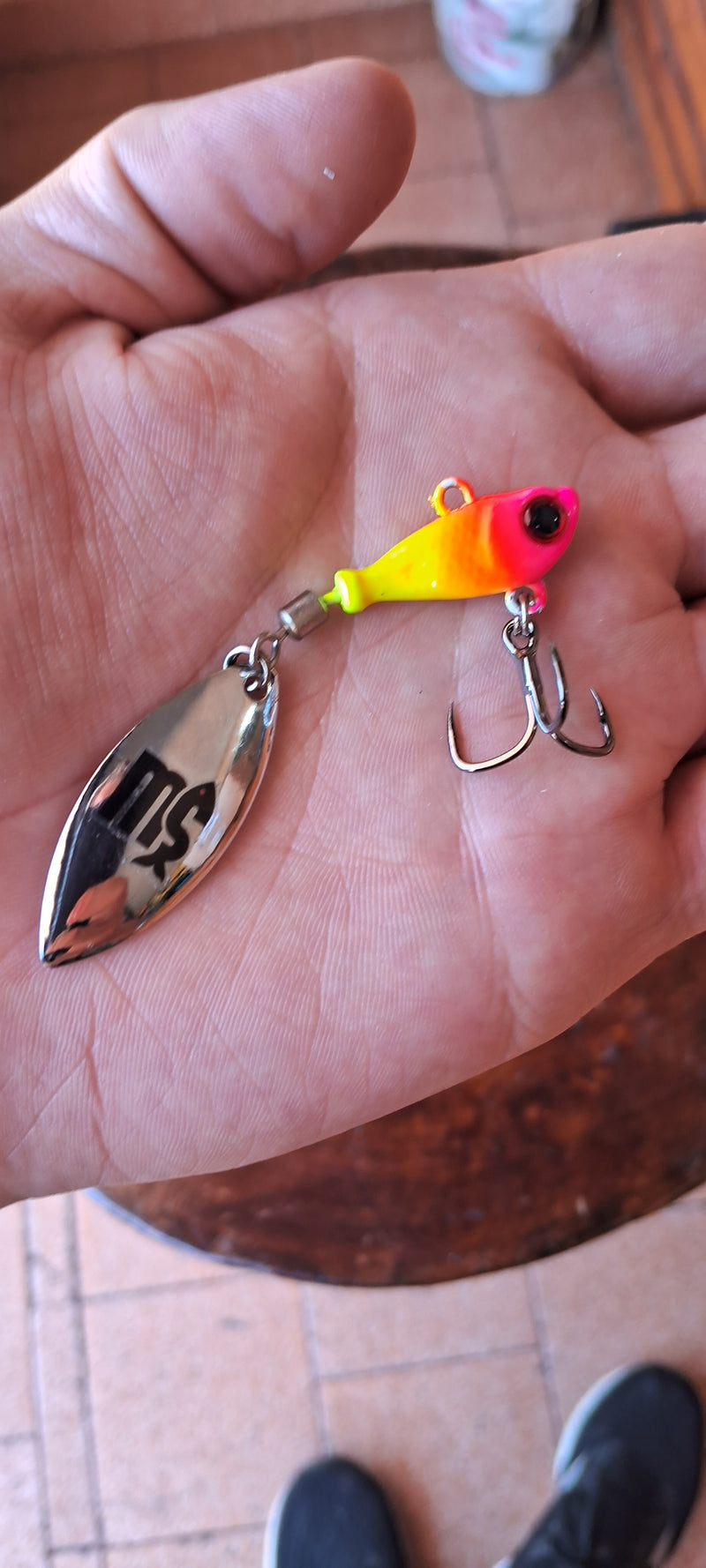 Isca Artificial Foguetinho 12g MS Spinners