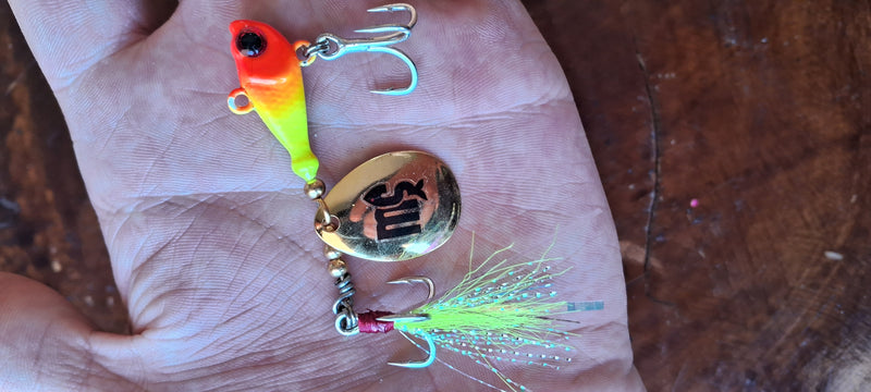 Isca Artificial Foguetinho Turbo 14g Ms Spinners
