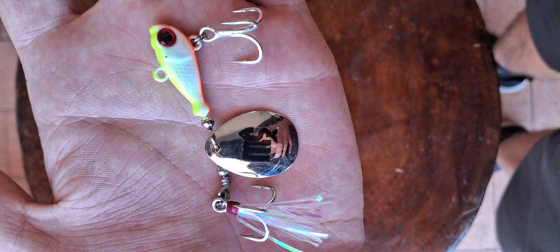 Isca Artificial Foguetinho Turbo 14g Ms Spinners